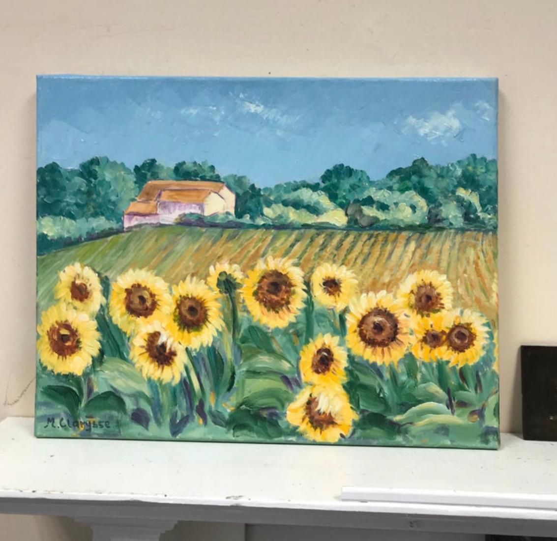 Unknownbright And Colourful Sunflowers In Provence2000 photo furniture