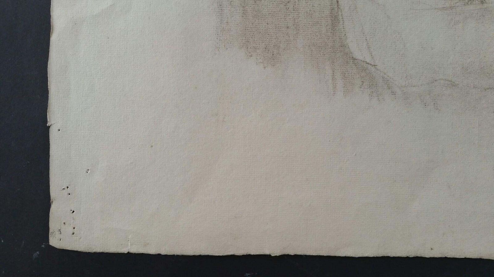 Unknownenglish Antique Portrait Sketch Of Reclining Female Nude 'Double Sided'circa 1880 1905 photo Art