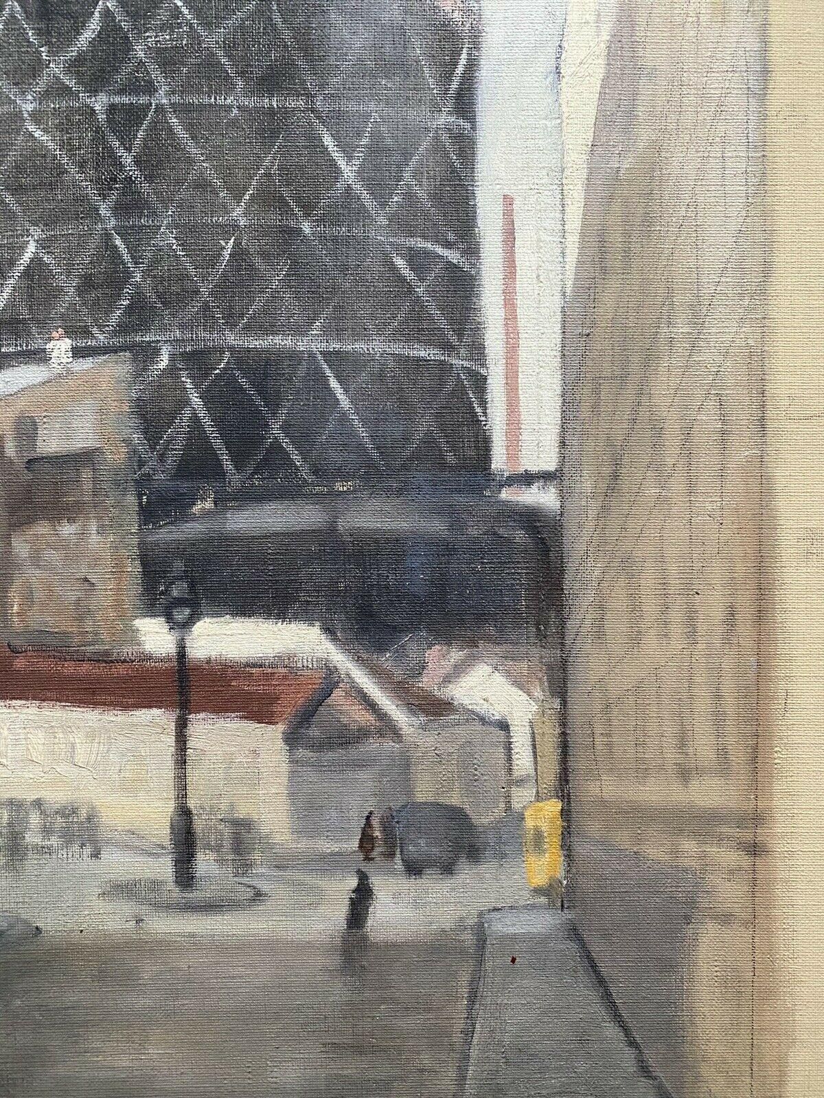 Unknowngenevieve Zondervan, French Oil Painting, Urban City View Streetcirca 1990s photo Art