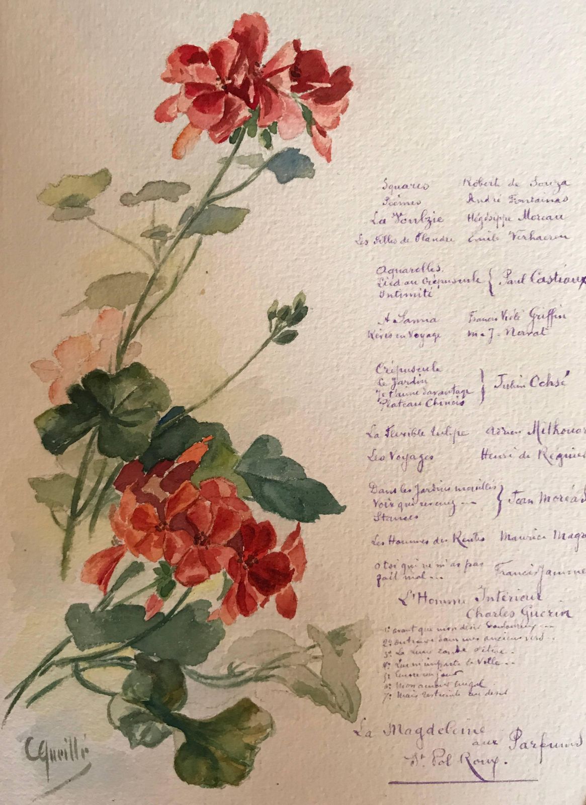Unknownrare Set Of Nine Original French Watercolour Designs & Illustrationscirca 1900s photo furniture
