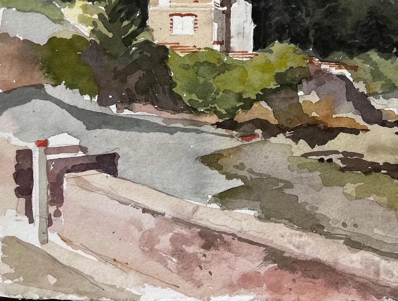 Anthony Herberterquy Brittany Seaside Villa On Clifftop With Rocky Shoreline And Coastal Path1985 photo vinterior
