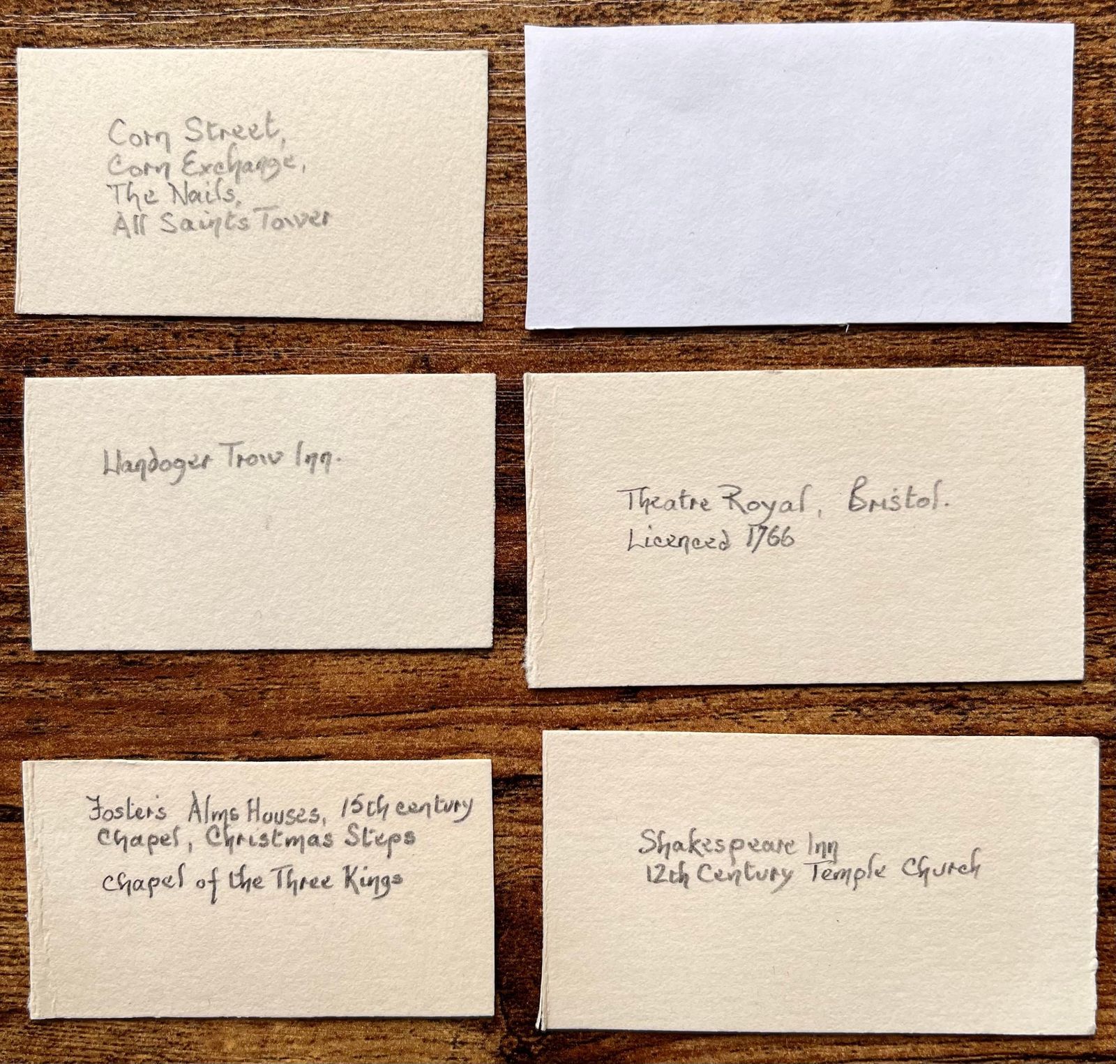 photo furniture Jack Grunwellset Of Six Miniature Watercolors Of Historic Bristol Streets And Buildings