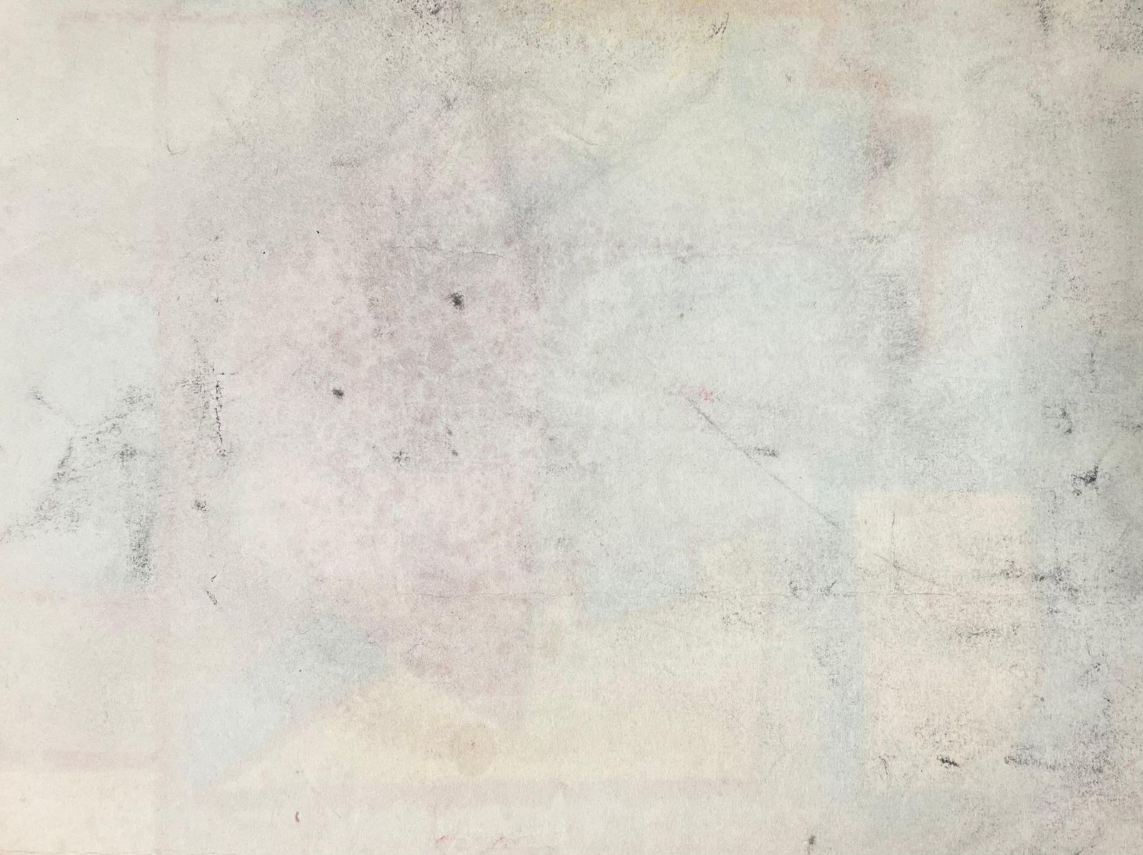Robert Somertonabstract Expressionist British Original Pastel Red Yellow And Blue Solid Colorsc. 2022 photo vinterior
