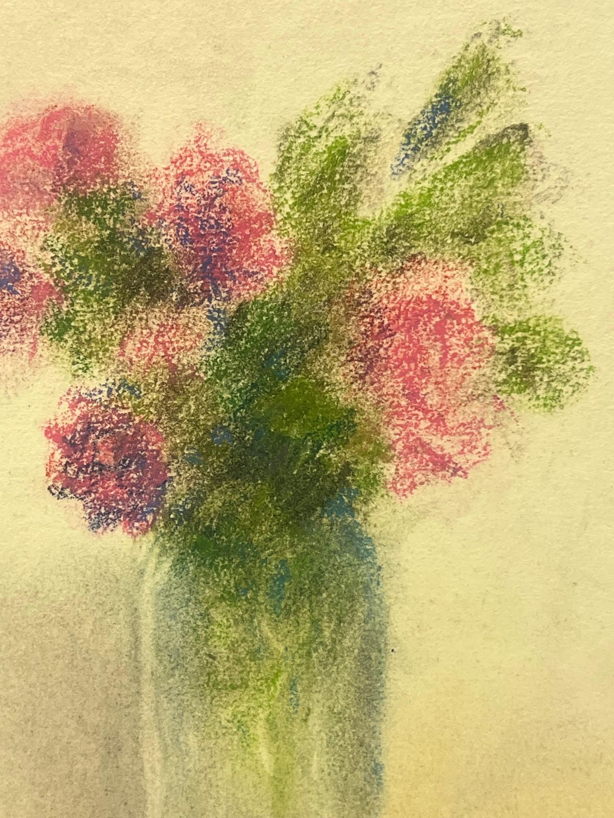 Regine Davidfloral Still Life In Soft Pastels Mid 20th Century Impressionist Style1936 photo 225.0