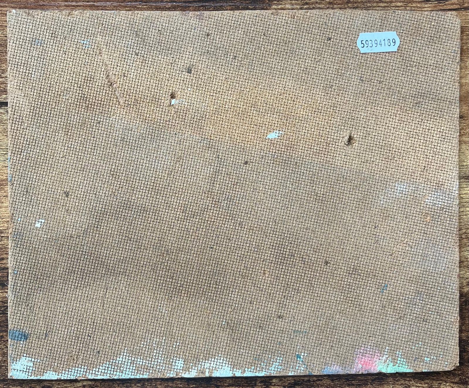 Fanch Lelfrench Impressionist Oil Painting Of Reflections Of A Cottage On A Misty Lake20th Century photo buy