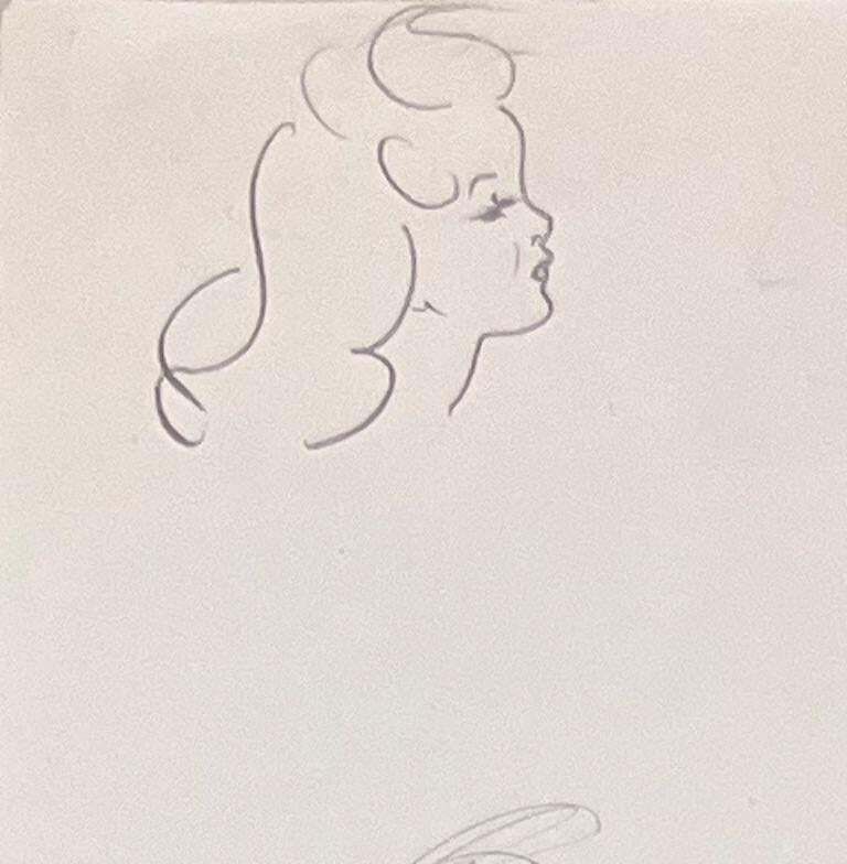 Josine Vignonmid Century French Pencil Studies Of Women In Various Poses1950's photo for sale
