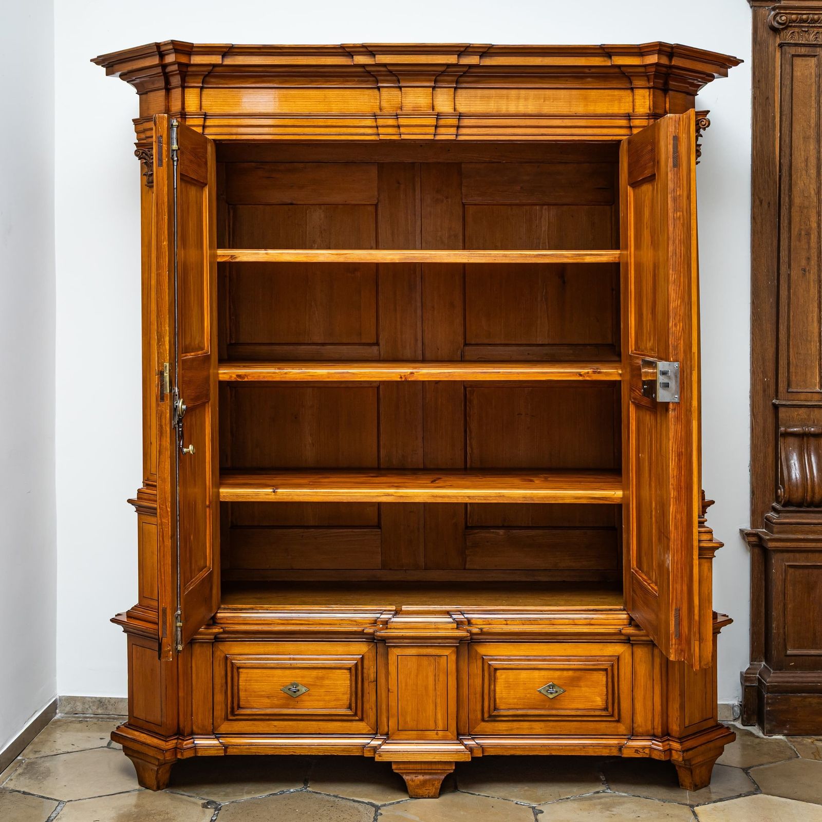 Louis XVI Style Hall Cabinet, Leipzig, Early 19th Century photo for sale