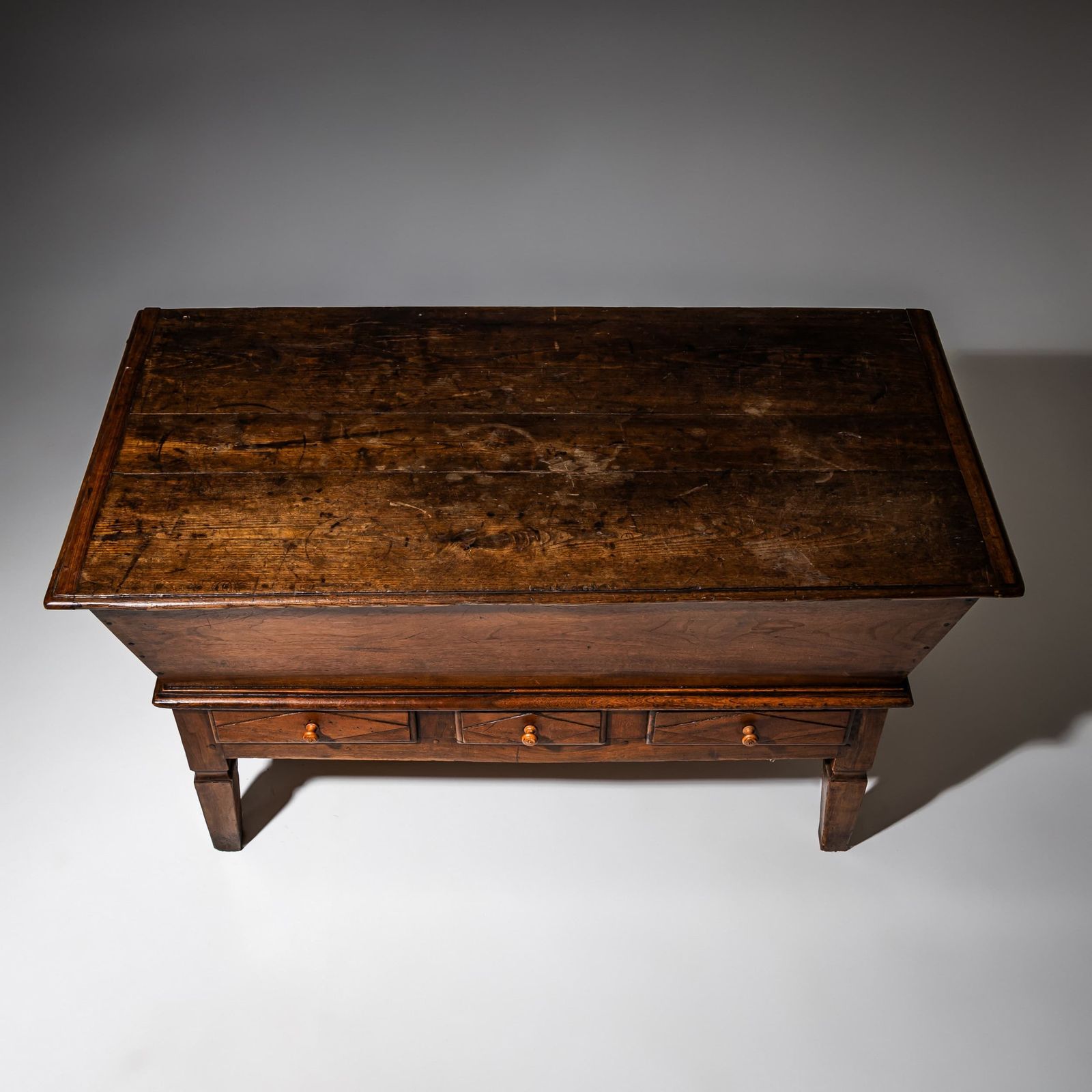 Baker’s Dough Chest (“Pétrin”), France, 19th Century photo vinterior