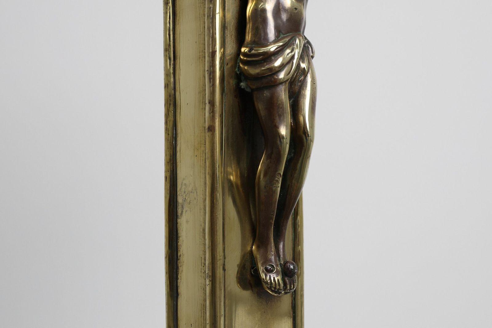 Belgian Processional Crucifix On Pedestal, 1500s photo buy