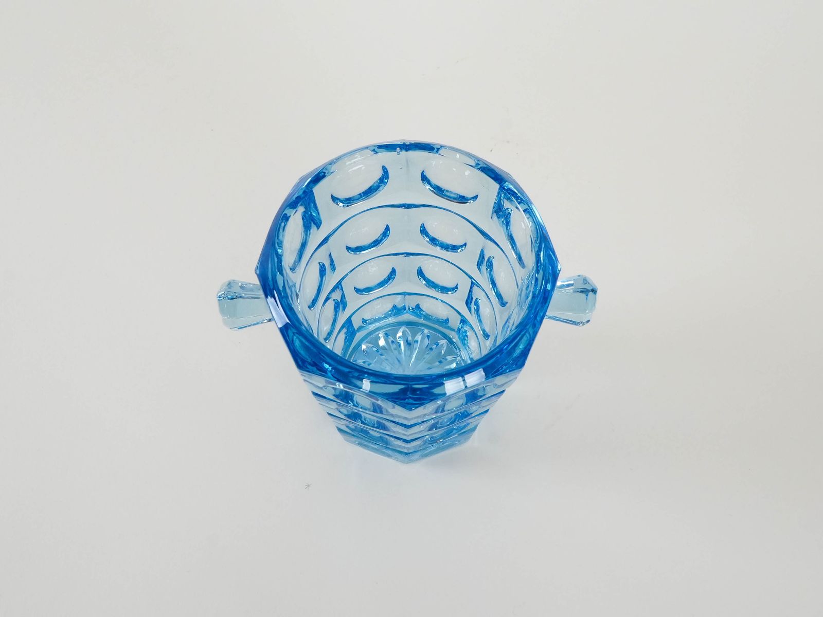 Ice Bucket Rosice, Czech Design, 1950s, Manufacturer: Sklo Union, Designer: Rudolf Jurnikl photo 269.0