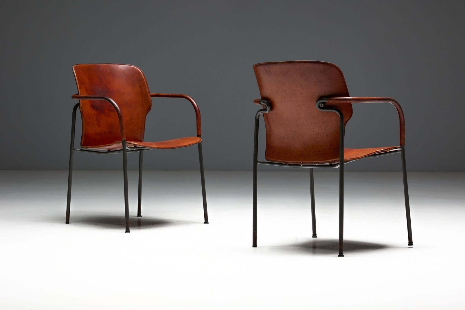 "Lalanda" Armchairs By Gianfranco Frattini, Spain, 1980s photo vintage