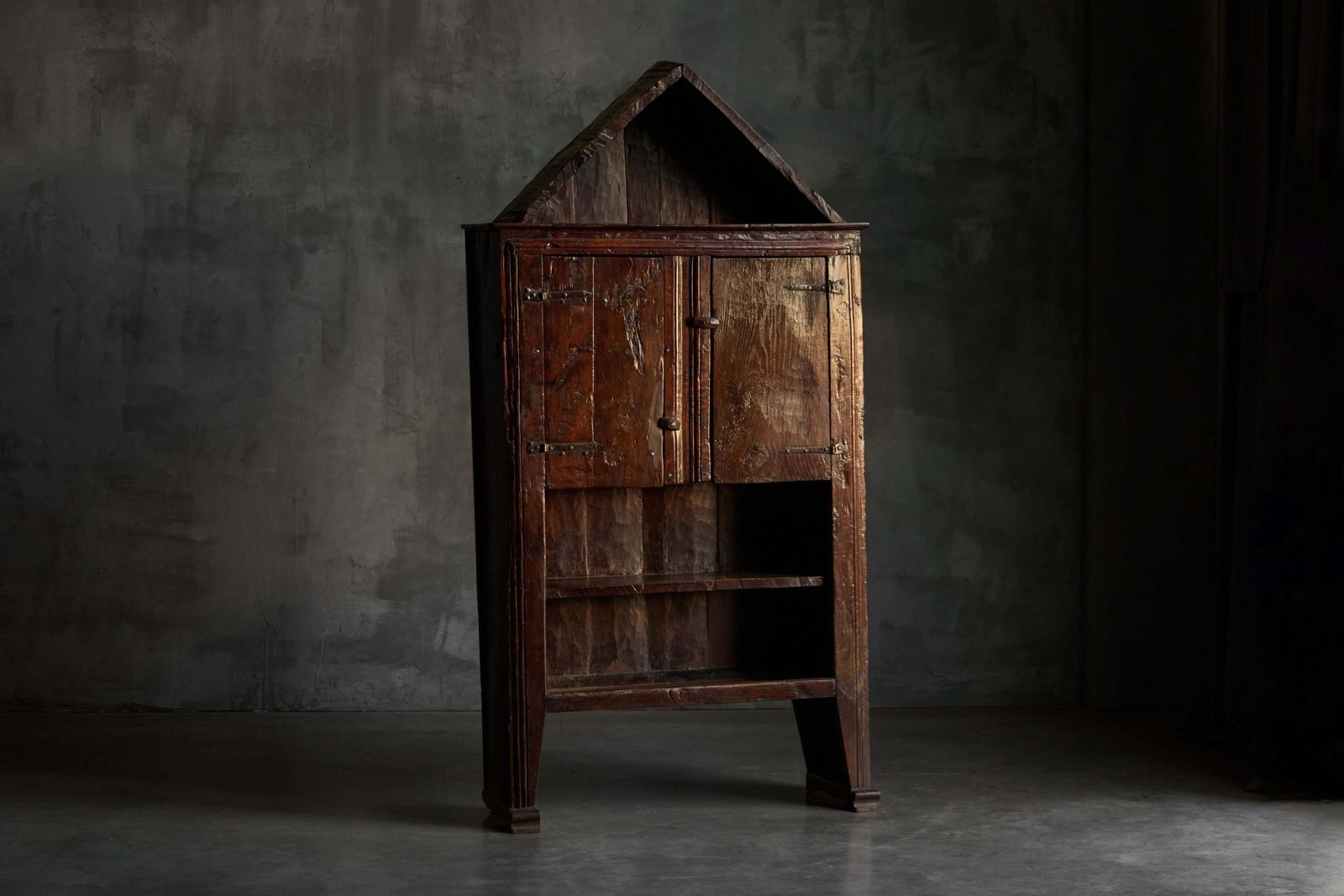 Art Populaire Vernacular Cupboard, France, 19th Century photo furniture
