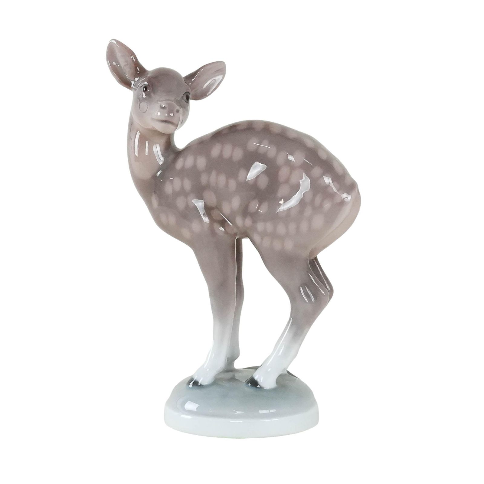 Porcelain Deer Figurine, Danish Design, 1970s, Manufacturer: Bing & Grøndahl