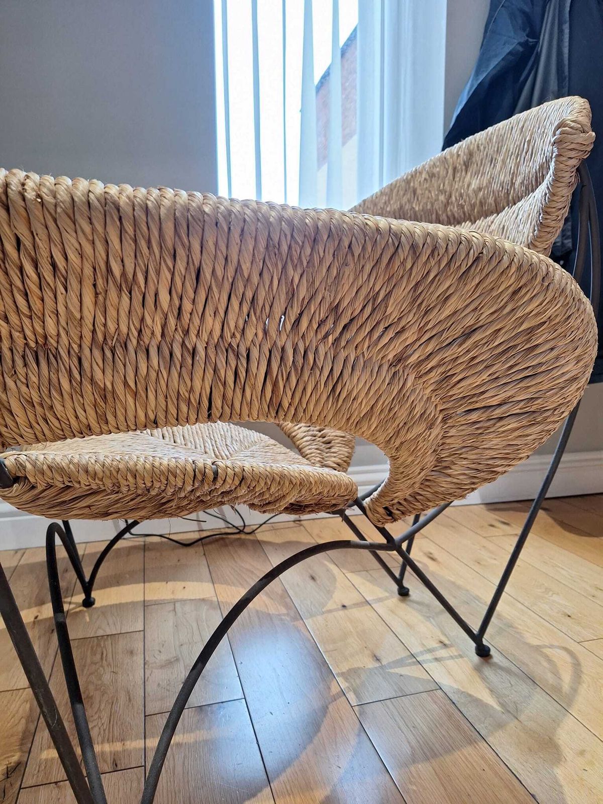 photo for sale Mid Century Modern Banana Chair By Tom Dixon For Cappelli