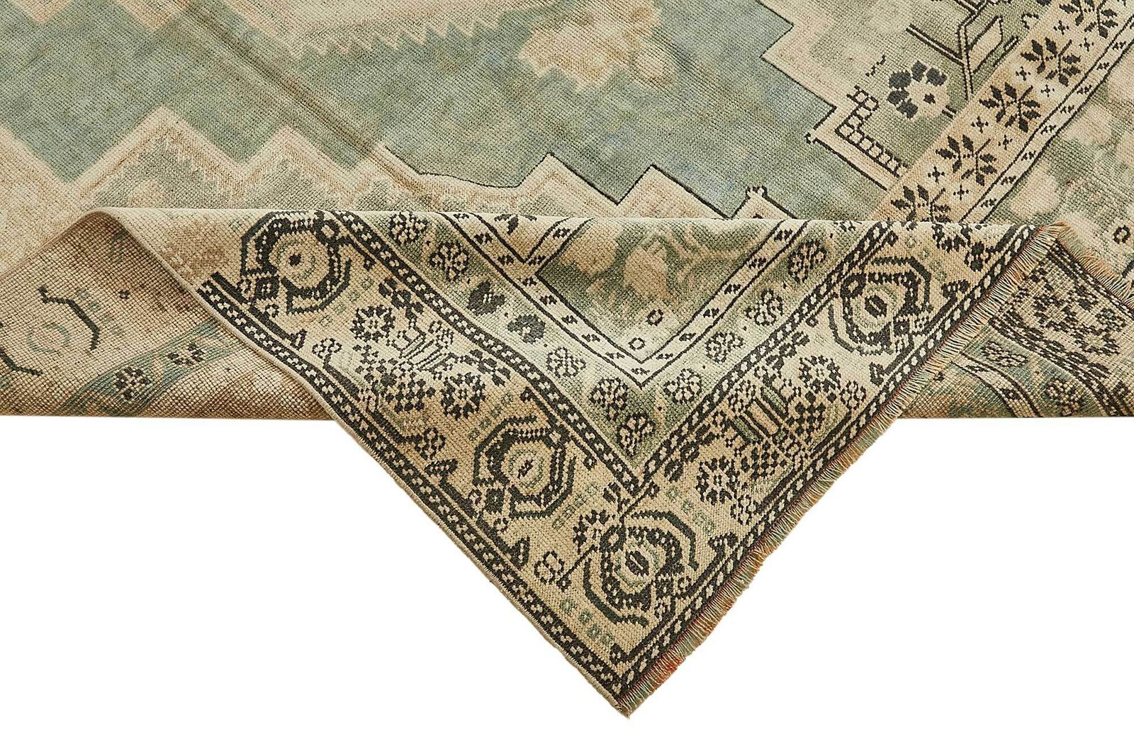 Beige Handmade Turkish Oriental Rug 172 Cm X 317 Cm photo vinterior