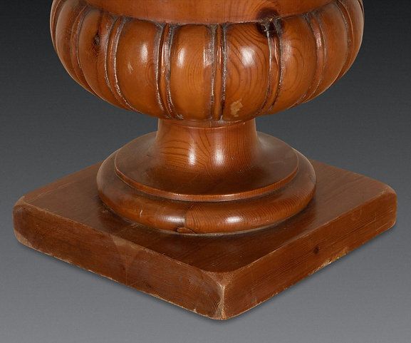 19th Century English Pine Wine Cooler Jardiniere photo vintage
