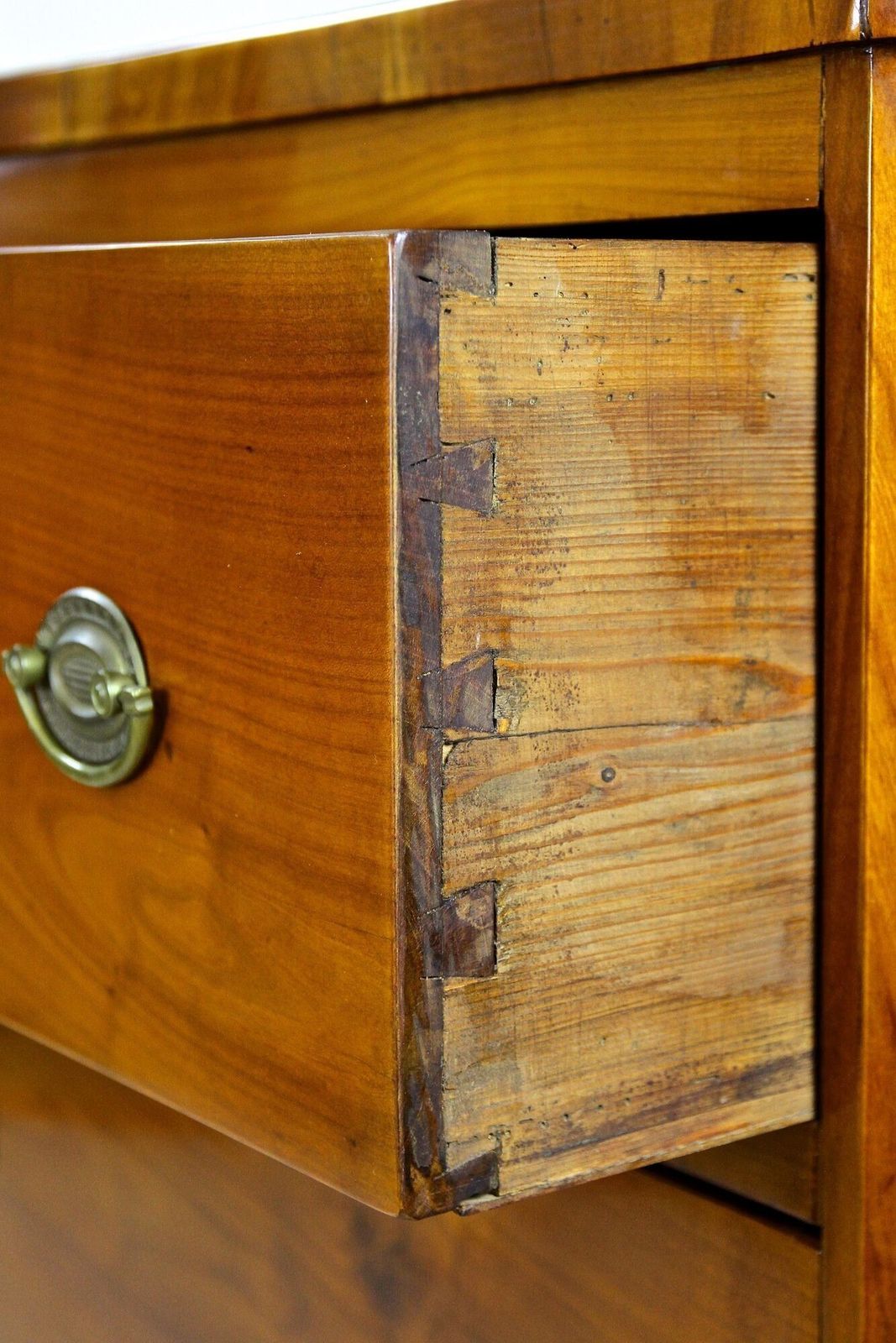 photo for sale 19th Century Biedermeier Chest Of Drawers, Cherrywood, Austria Circa 1830