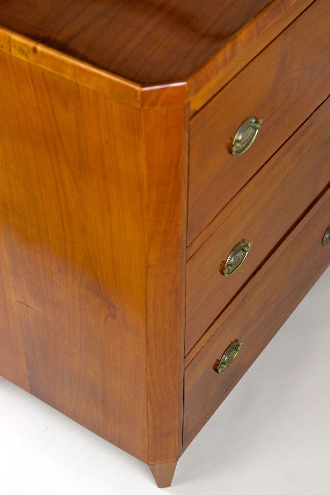 Furniture 19th Century Biedermeier Chest Of Drawers, Cherrywood, Austria Circa 1830 photo