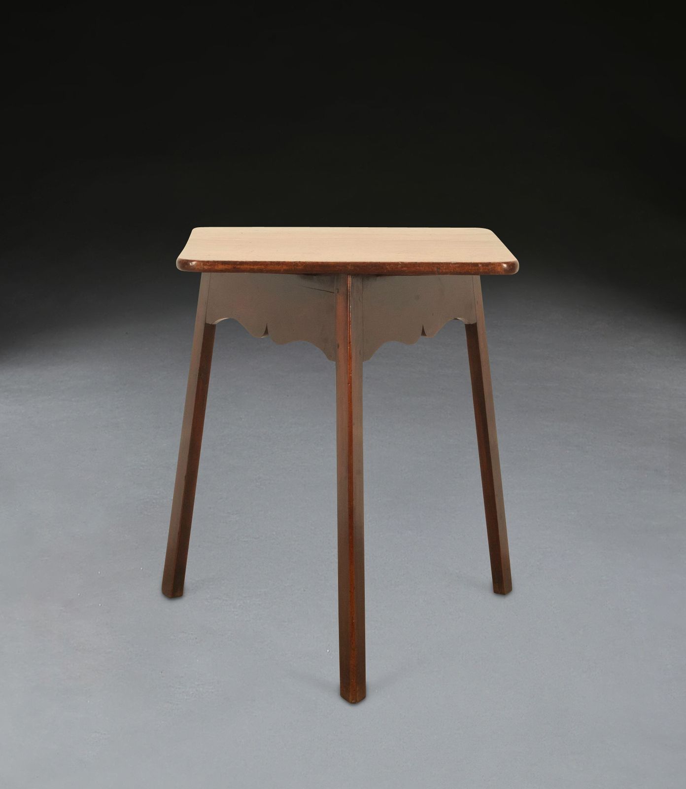 Geo III Mahogany And Fruitwood Cricket Table photo furniture
