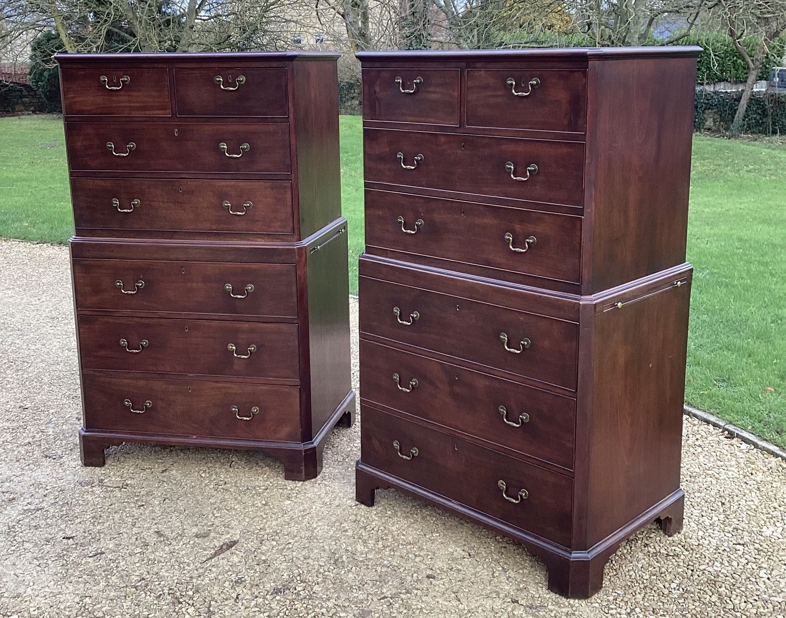 Rare Pair Of Geo II Chest On Chests photo Furniture