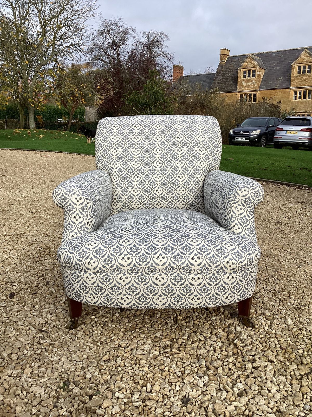 Large Howard Club Armchair, 1900s photo for sale