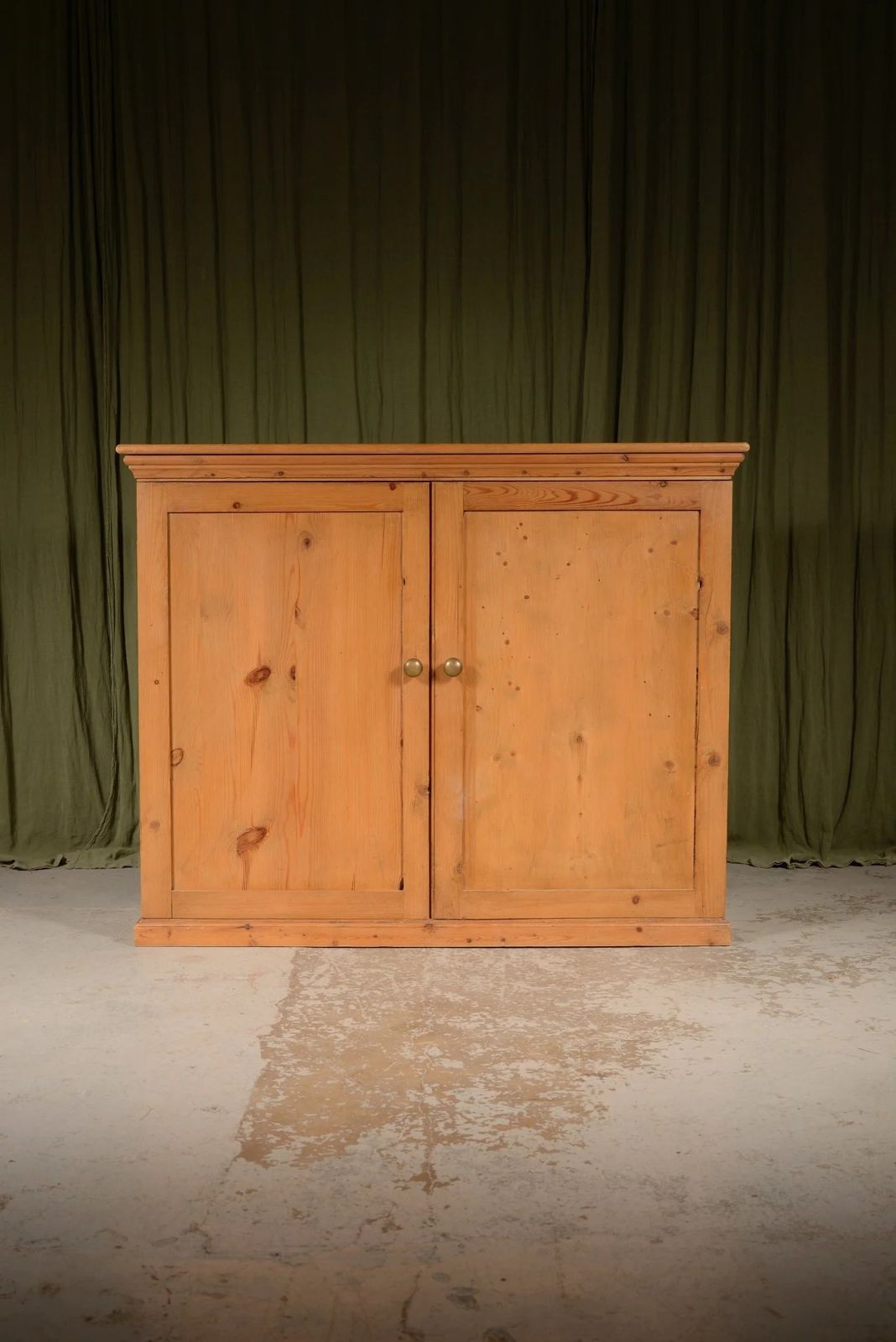 A Victorian Pine Bank Of Drawers Within A Cupboard   C.1890 photo buy