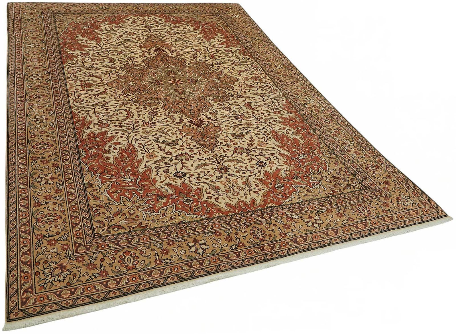 7x9 Hand Knotted Turkish Wool Rug photo furniture