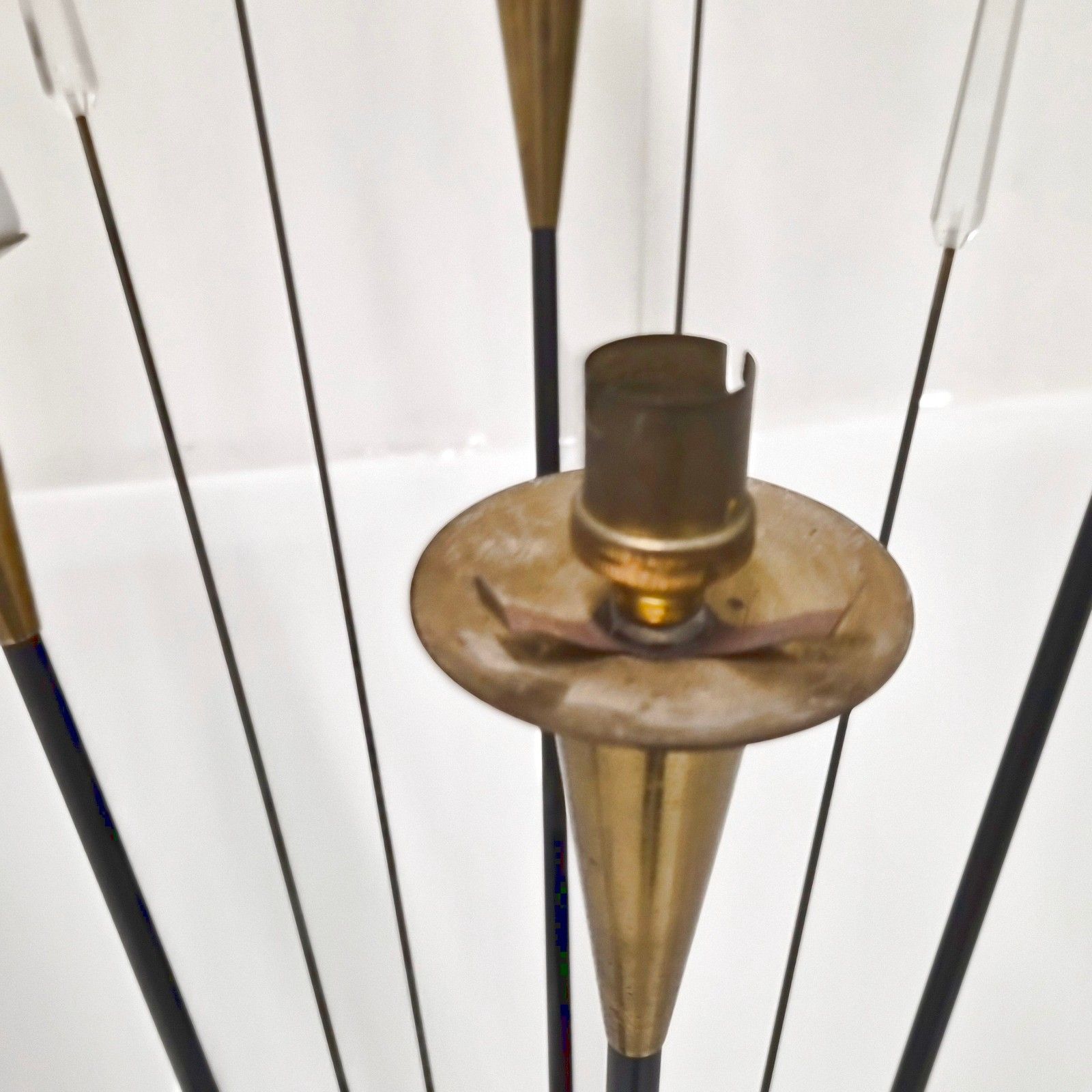 photo furniture Pair Of Vintage 1950 Maison Lunel Attrubues A Rene Mathieu 50s Floor Lamps