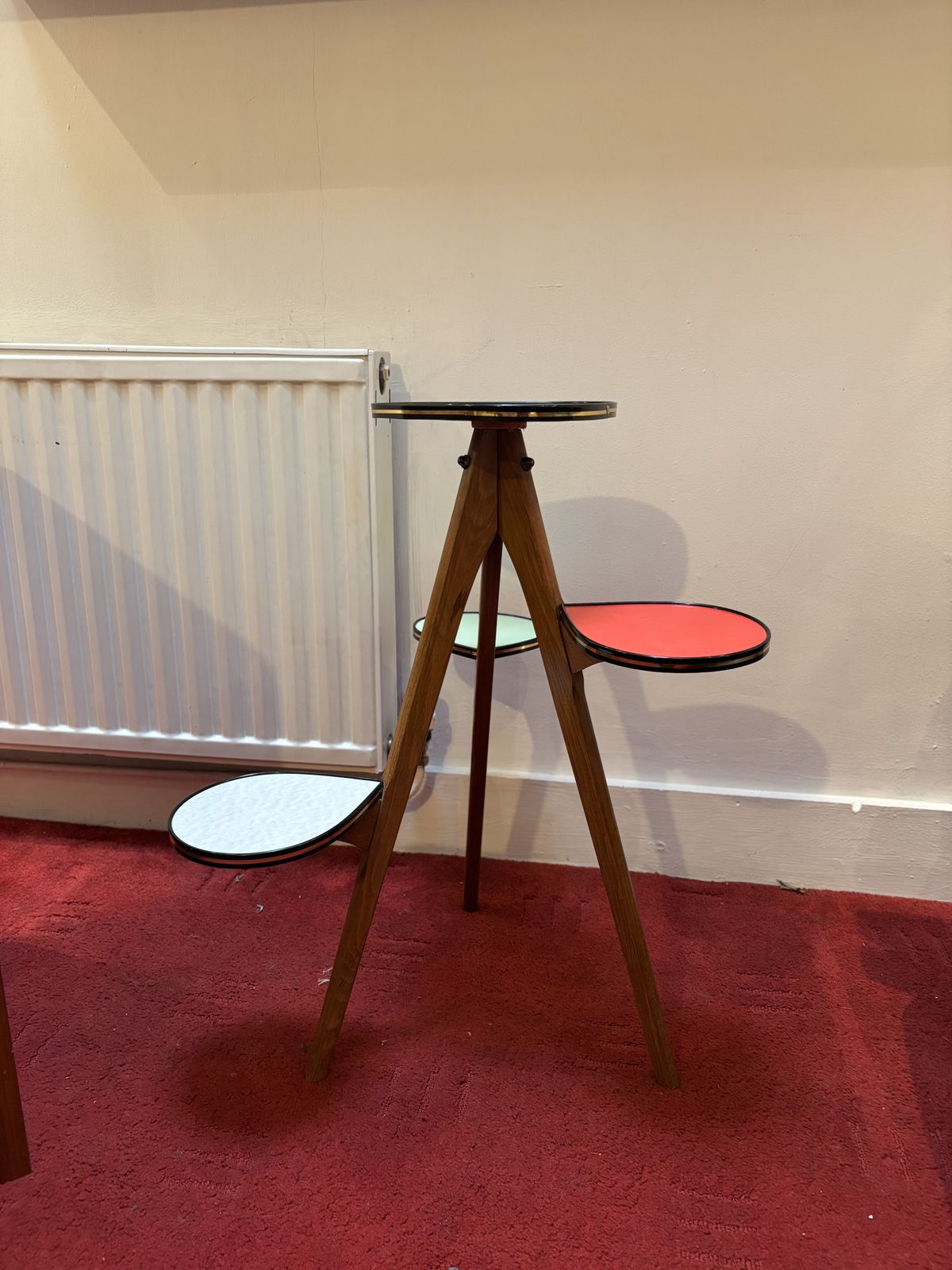 1950s German Plant Stand, Mid 20th Century photo furniture