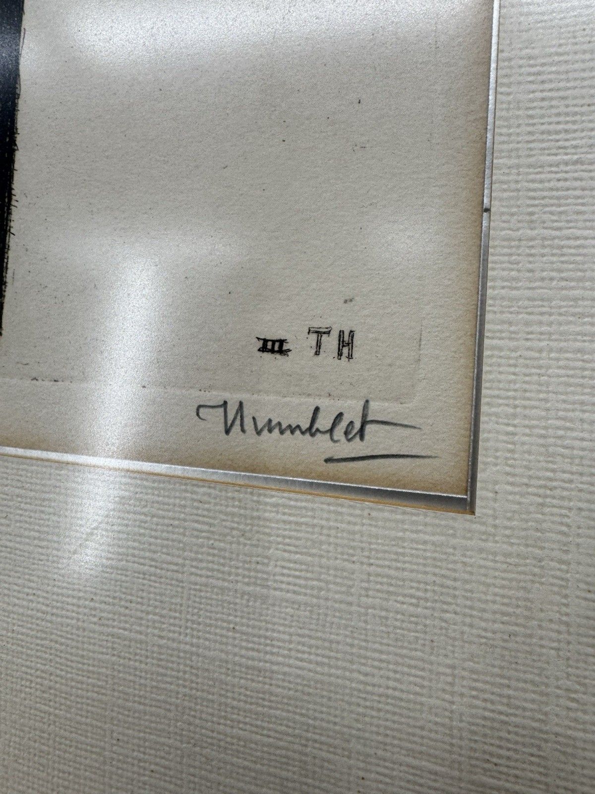 Signed Limited Edition Art Picture Print “Love Story” – Theo Humblet – Framed photo furniture