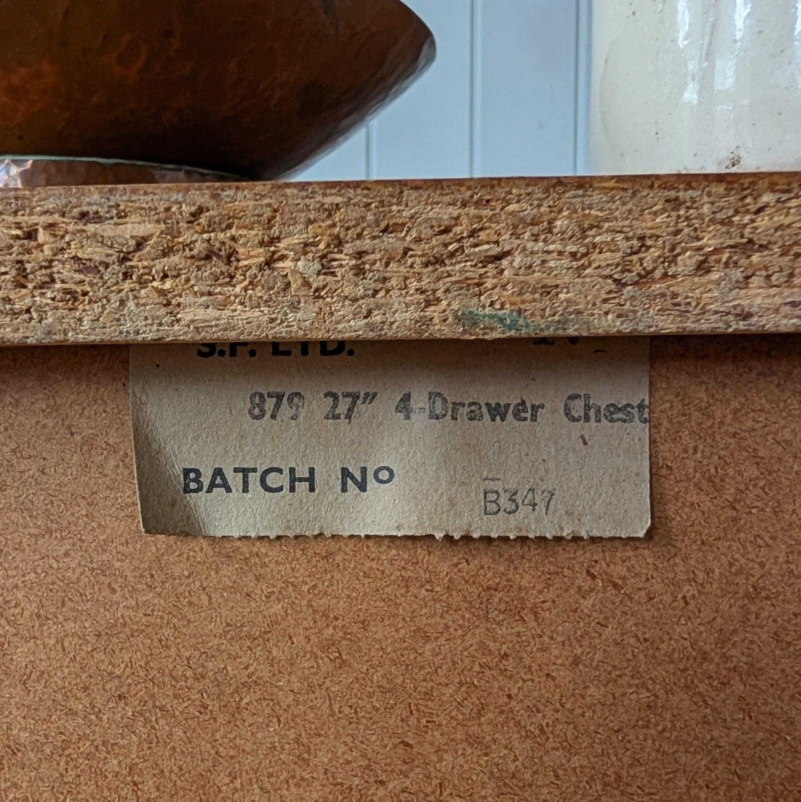 photo for sale Pair Of Swedish Mid Century Chest Of Drawers