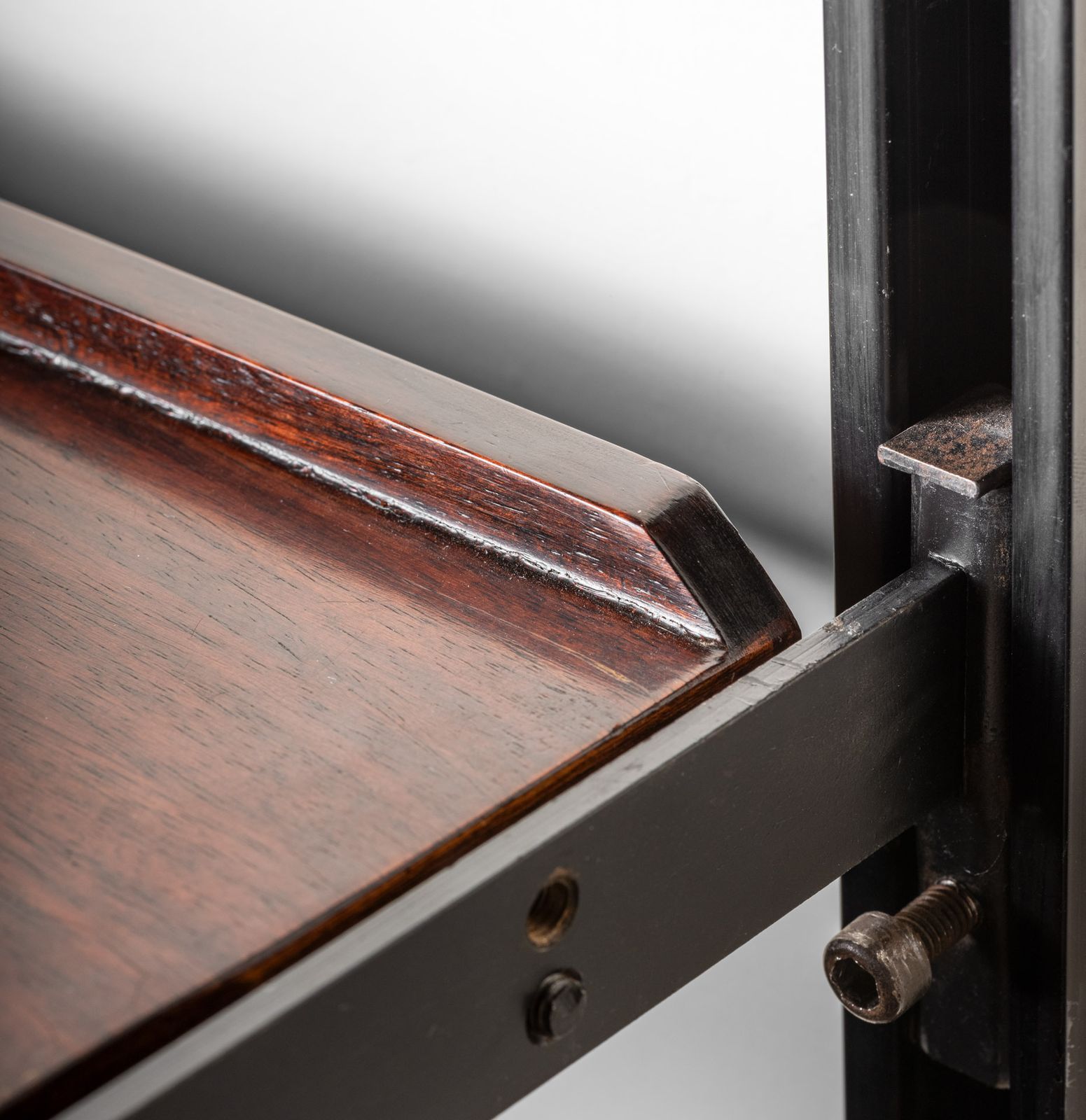 Osvaldo Borsani, Modular Bookcase In Rosewood For Tecno, 1960s photo Furniture