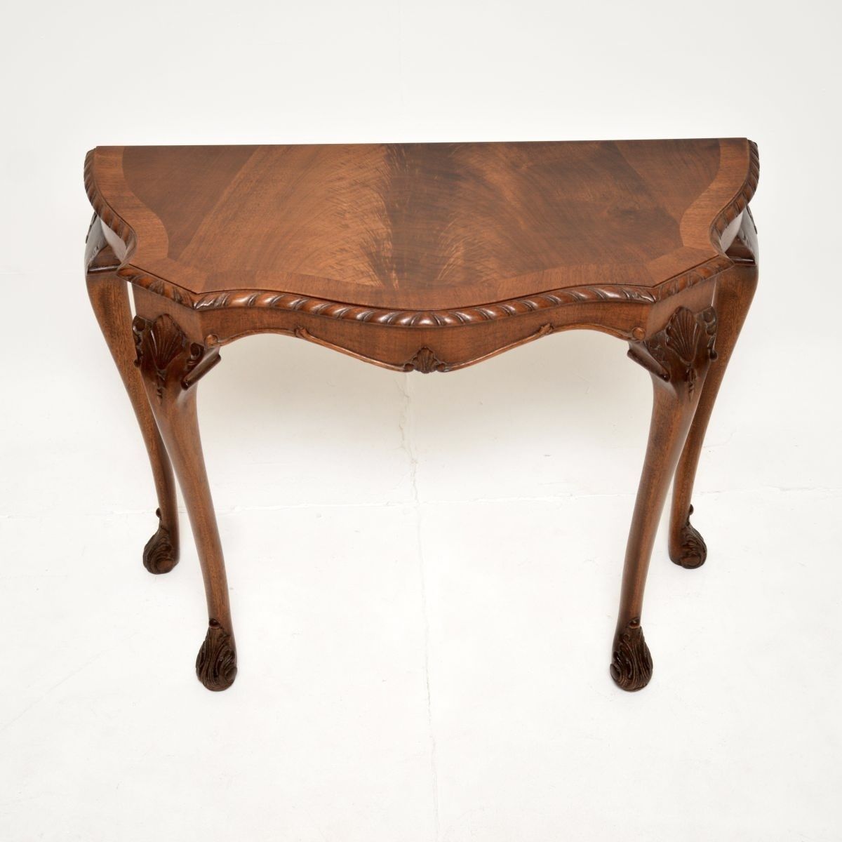 Antique Mahogany Console Side Table photo 975.0
