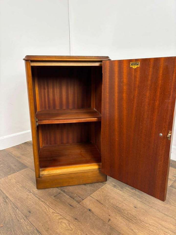 Vintage 1960s Austin Suite Walnut Bedside Cabinet photo Furniture