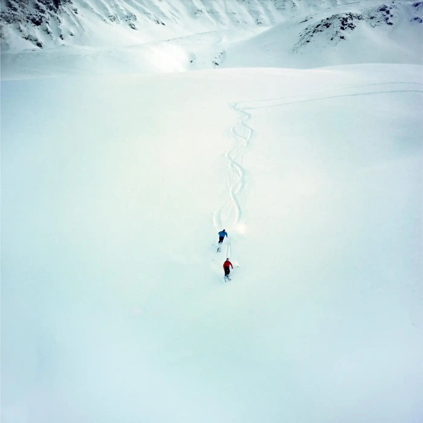 Toni Frissell 'Klosters Ski Scene' Archival Pigment Print Framed In Black
