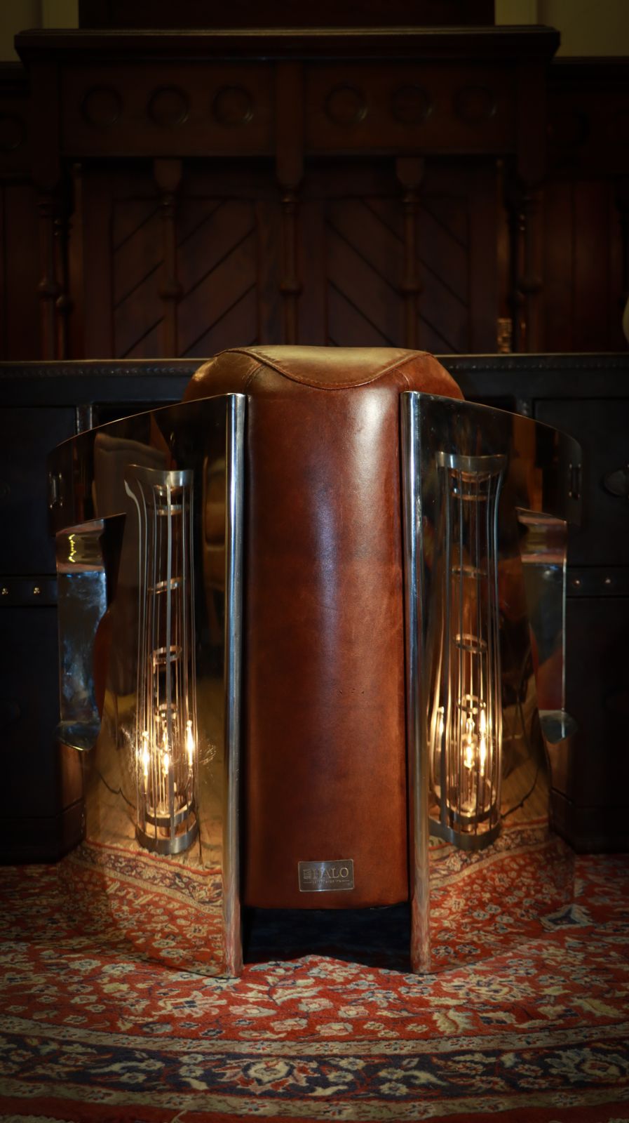 3000.0 Stunning Timothy Oulton Mars Aviator Rocket Leather Armchair Antique Whisky photo