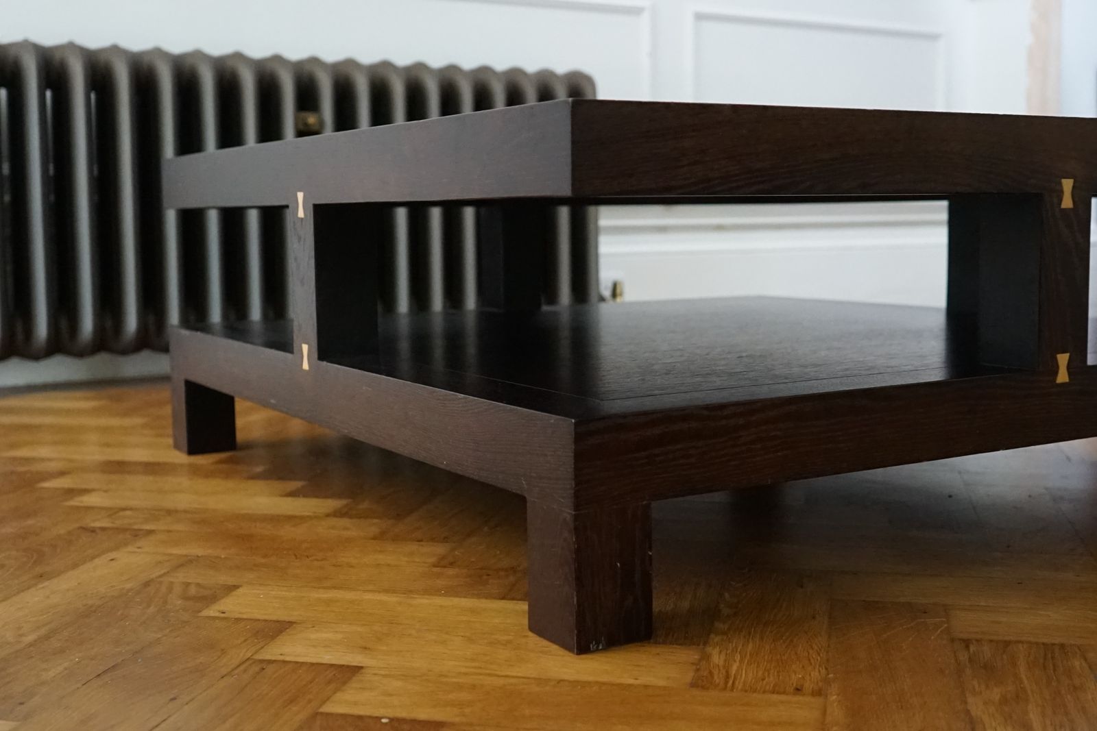 Roche Bobois X Daniel Ezan Wenge Coffee Table Vintage photo Furniture