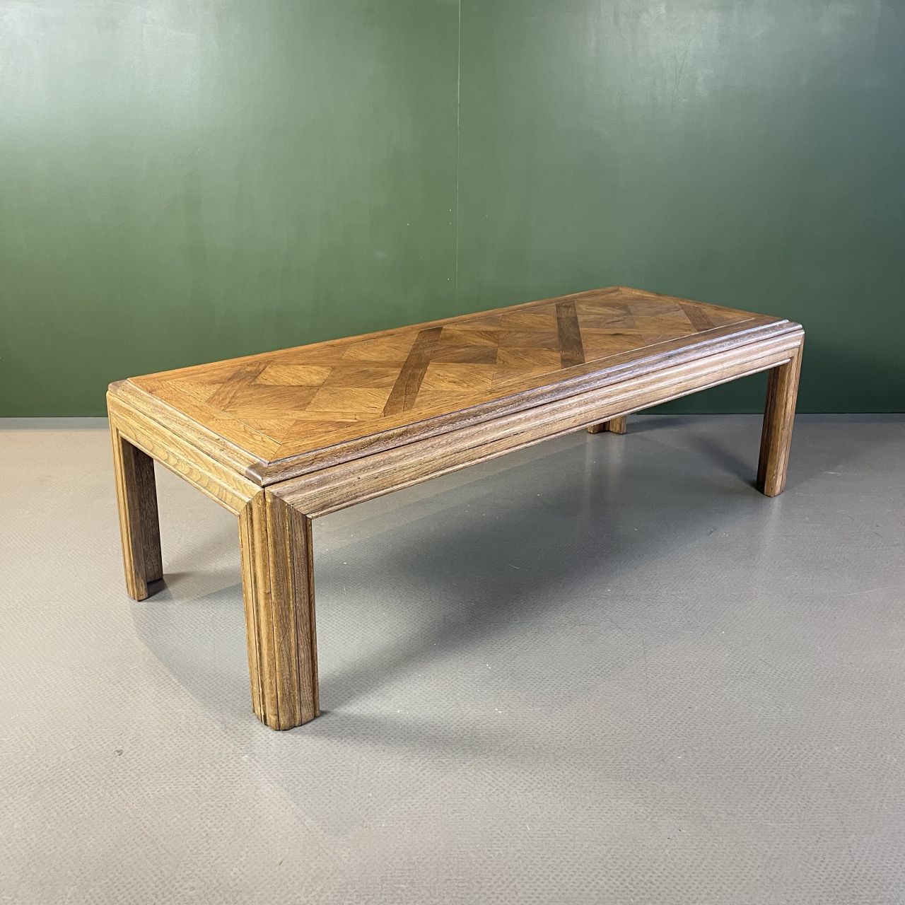 1980s Lane Altavista Parquet Cedar Coffee Table