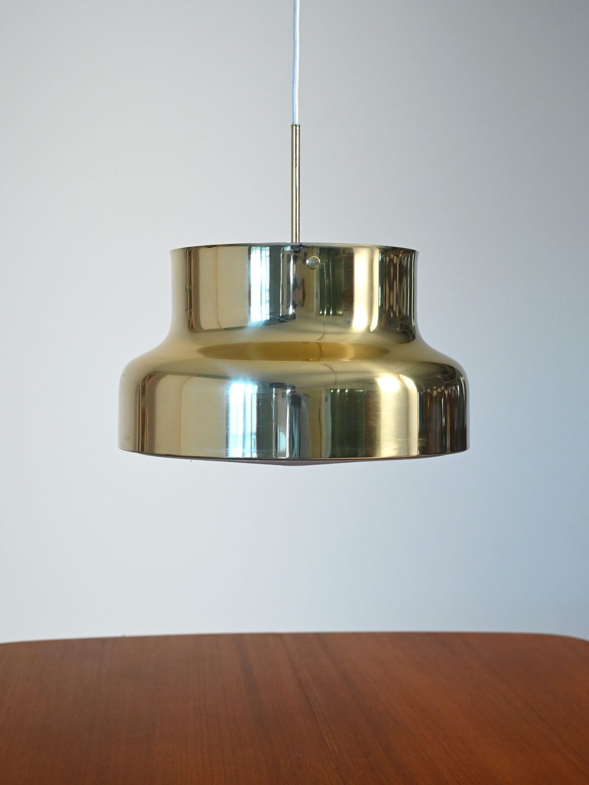 Bumling Brass Ceiling Lamp By Anders Pehrson photo for sale