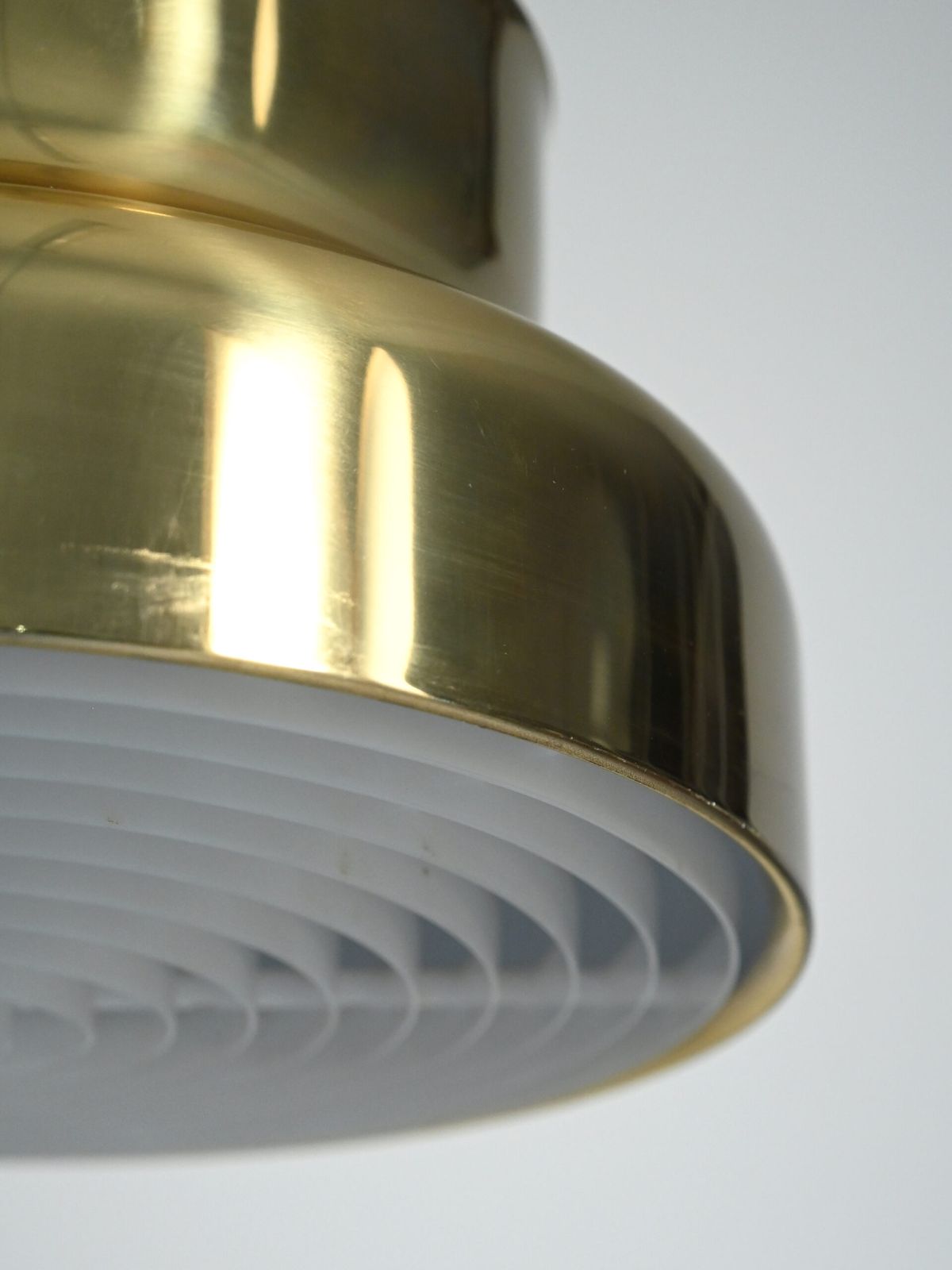 Bumling Brass Ceiling Lamp By Anders Pehrson photo vinterior