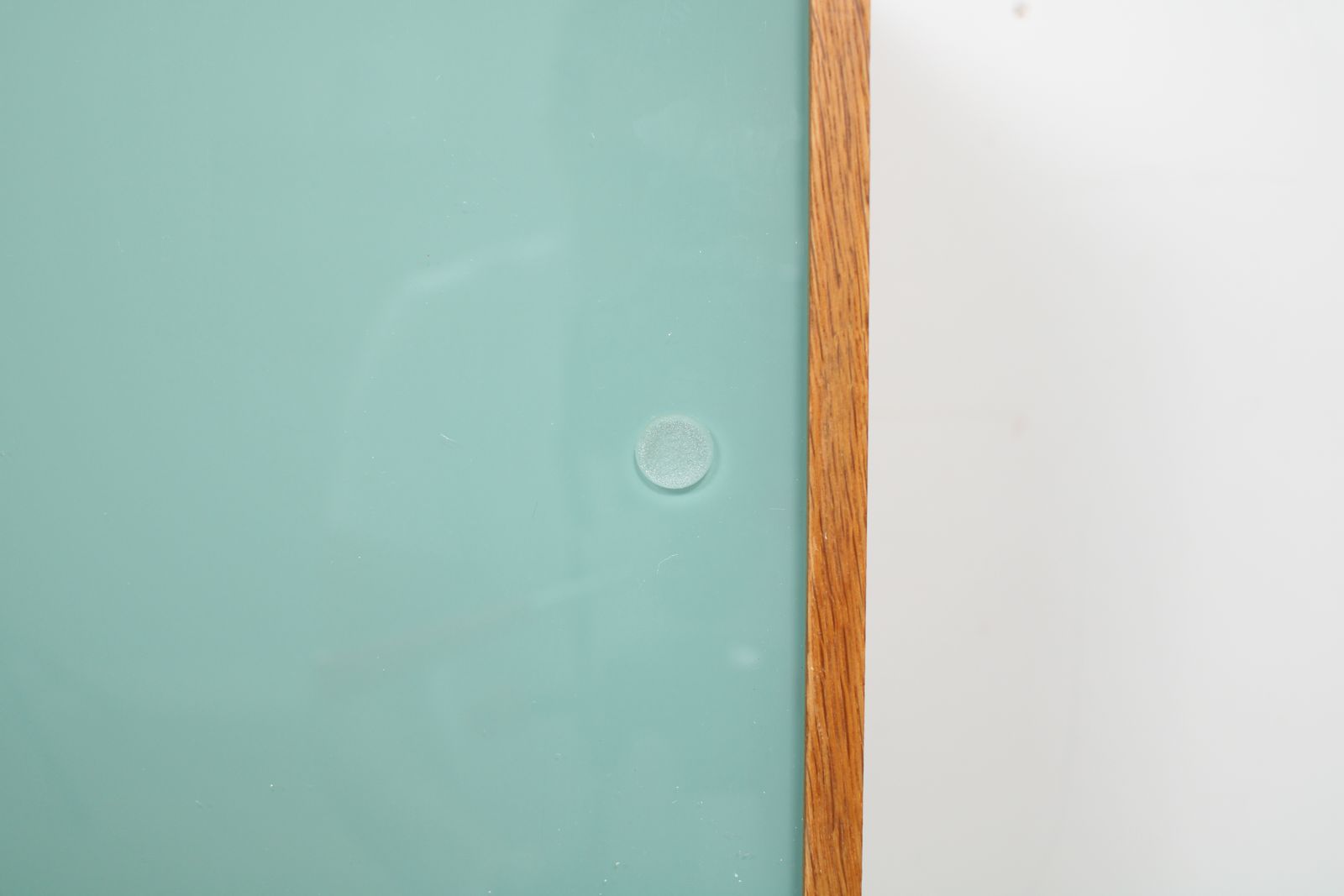 A Vintage Mid Century Wall Hung Bookcase/Cabinet With Glass Sliding Doors photo buy