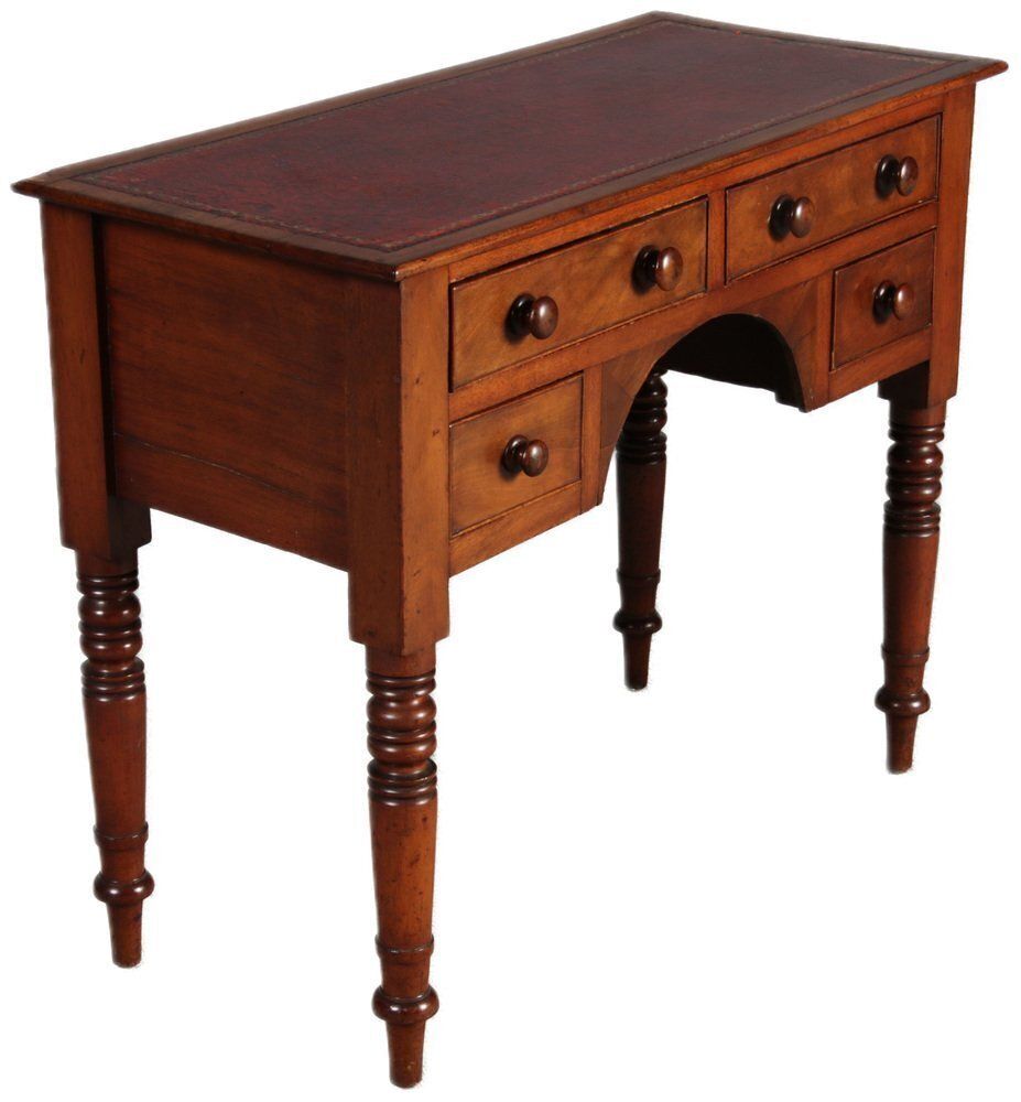 Small Antique Ladies Desk In Mahogany, 1900