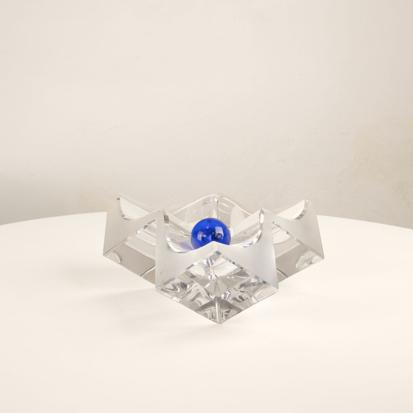 Roc Sculptural Pocket Emptier By Daum France 1980
