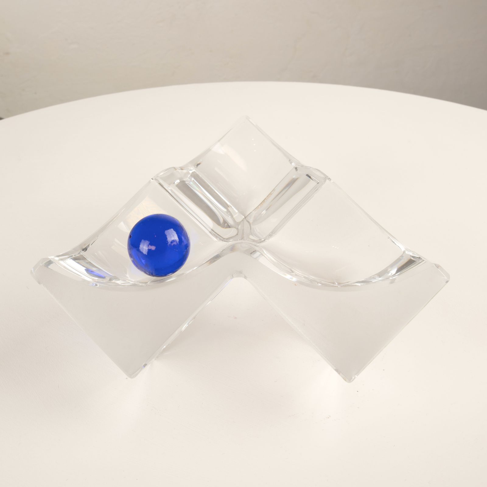 Roc Sculptural Pocket Emptier By Daum France 1980 photo buy