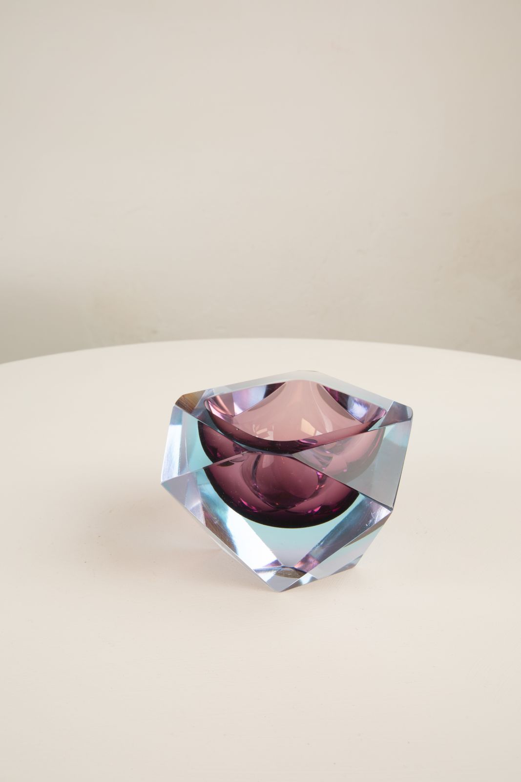 Sculptural Ashtray Attributed To Flavio Poli For Seguso Vetri D'arte, 1970 photo Home Decor