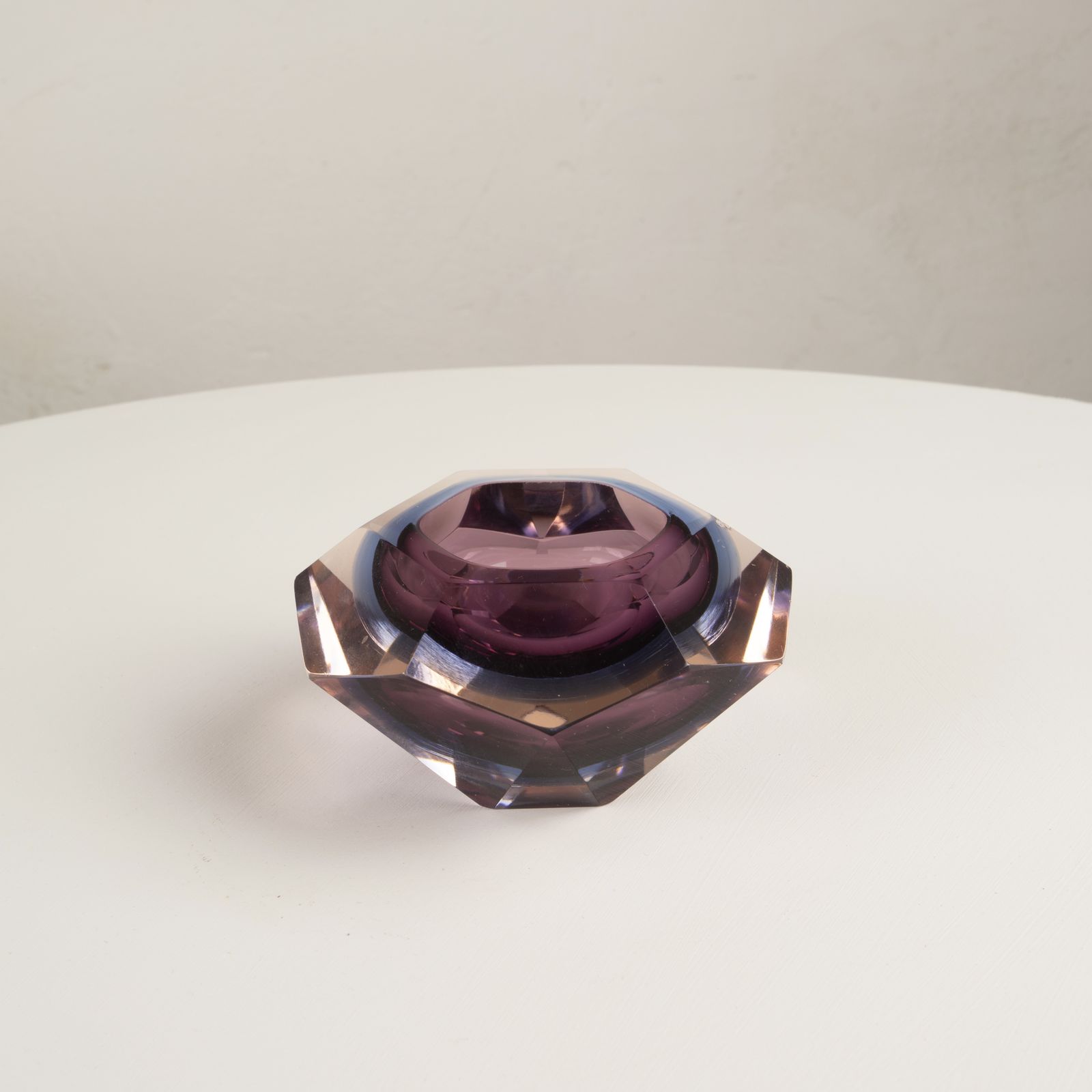 Sculptural Ashtray Attributed To Flavio Poli For Seguso Vetri D'arte, 1970