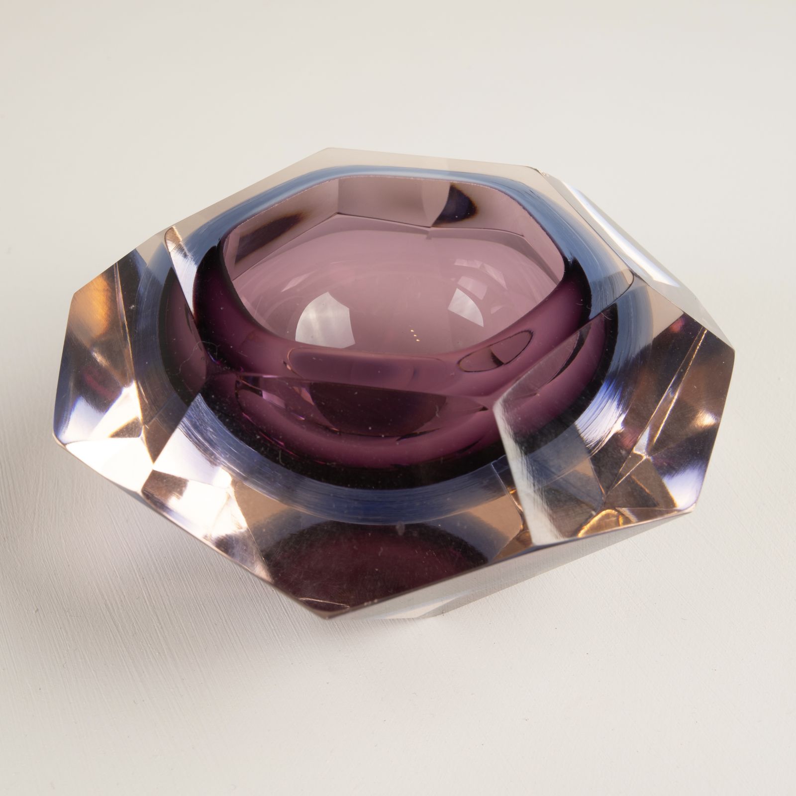 Sculptural Ashtray Attributed To Flavio Poli For Seguso Vetri D'arte, 1970 photo Home Decor