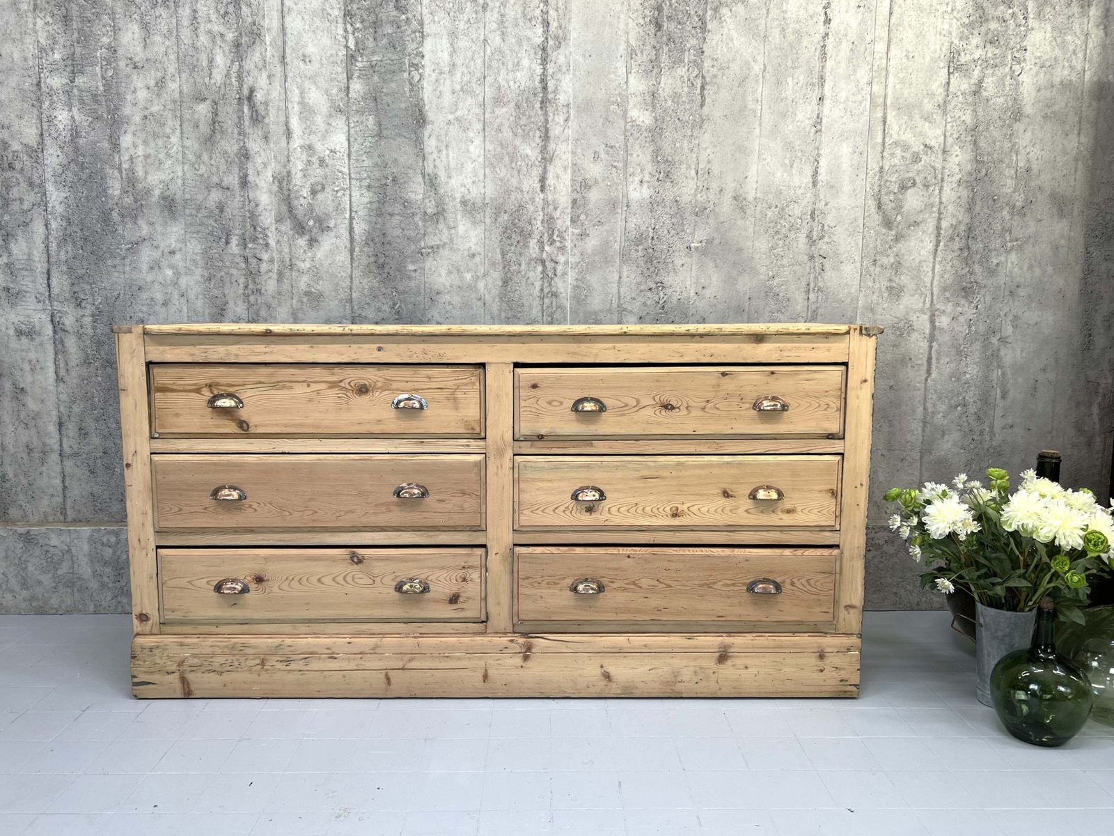 Hardware Store Counter Sideboard Drawers
