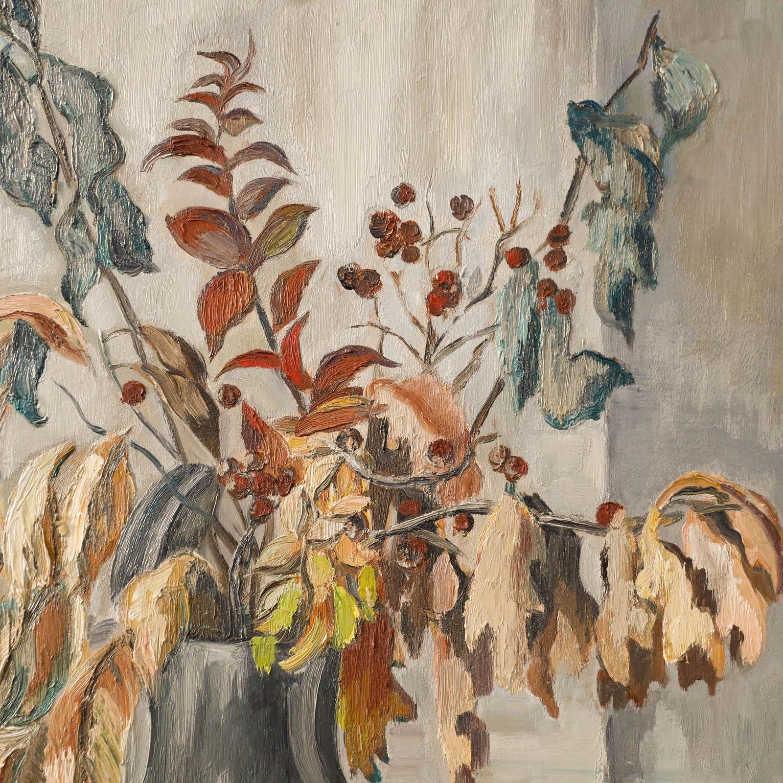 Maurice Mourlot (1906 1983) 20th Century Oil, Winter Stems photo Art