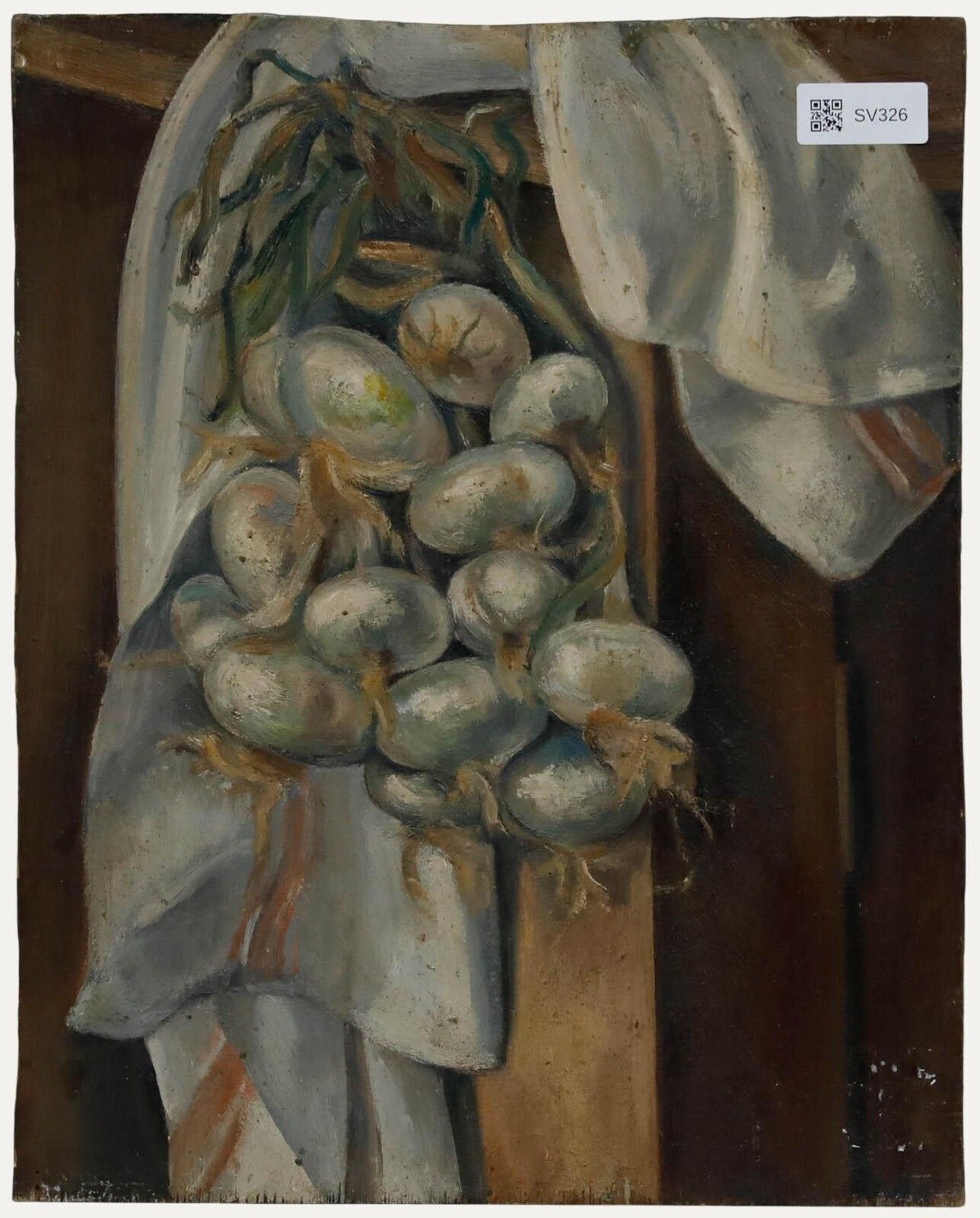 Maurice Mourlot (1906 1983) 20th Century Oil, Still Life With Pigeon photo for sale